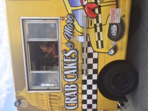 The Crab Cab has one of the best crab cake sandwiches in the Washington D.C. metropolitan area.